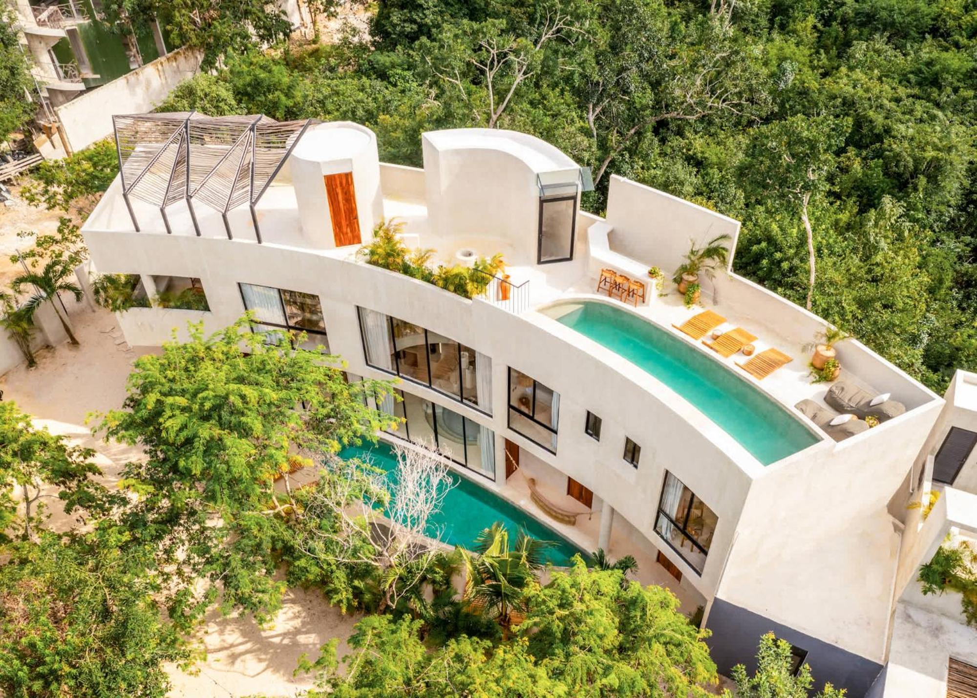 Pousada Majestic Jungle With 2 Pools & Rooftop Bbq Tulum