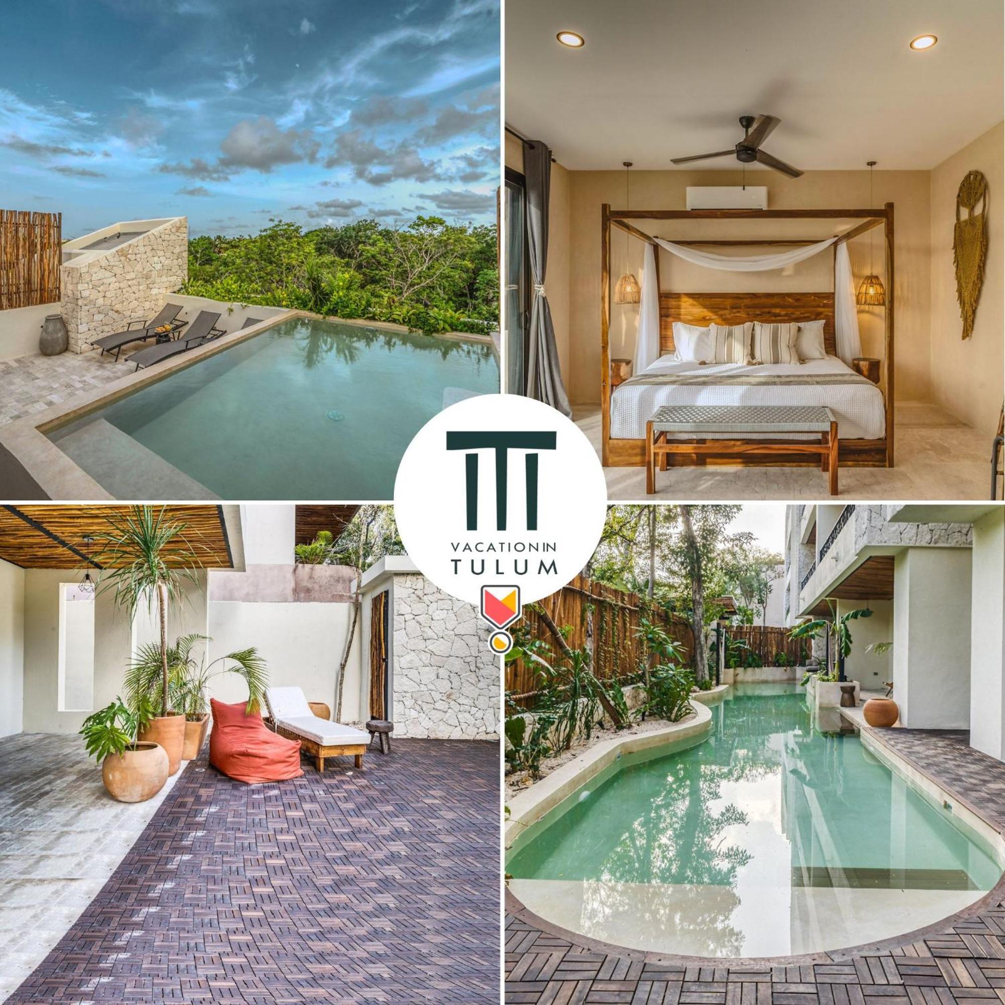 Deluxe 6br Double Penthouse With 2 Private Roof Pools * Tulum