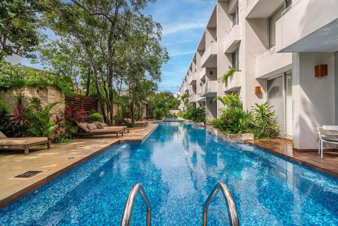 Lux 2br With Jungle Views, Pool, Gym At Nhoa Tulum