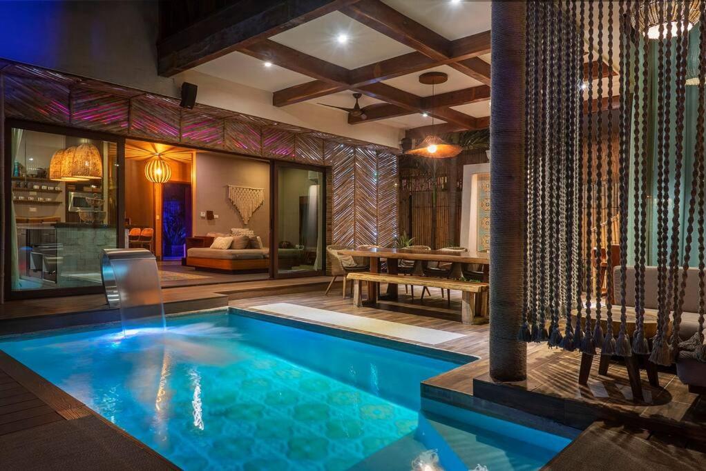 Tulum-Style Retreat 5Br Villa With Pool And Relaxing Jacuzzi * Tulum