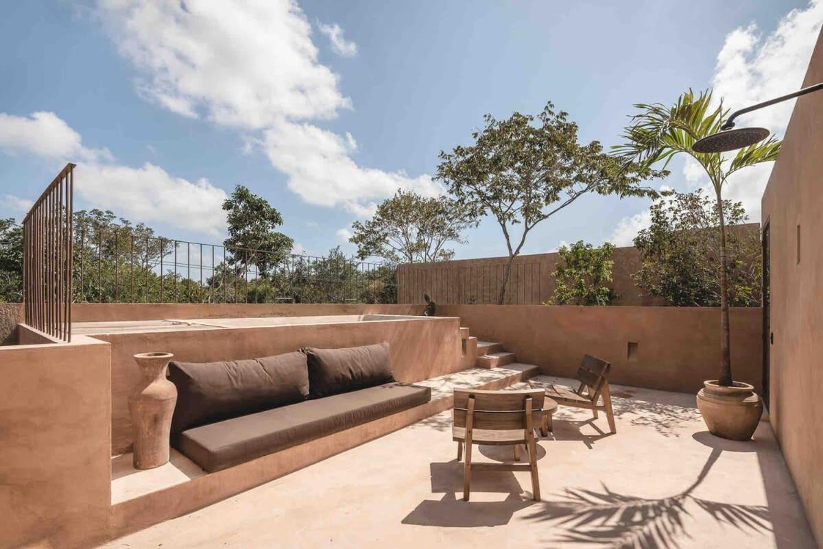 Chic 3brgated Community, Rooftop, Private Pool * Tulum