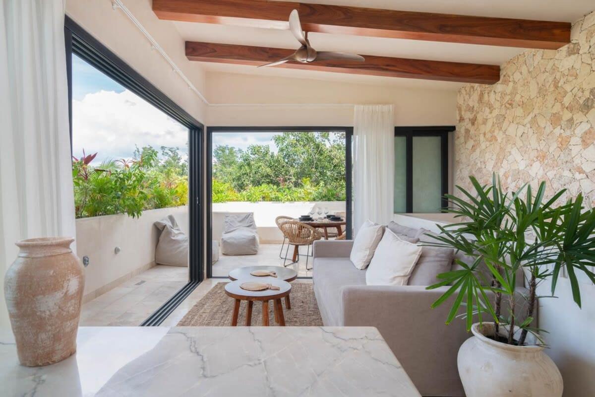 Apartment Dual Penthouses 4br - Rooftop Pool Concierge Service Tulum