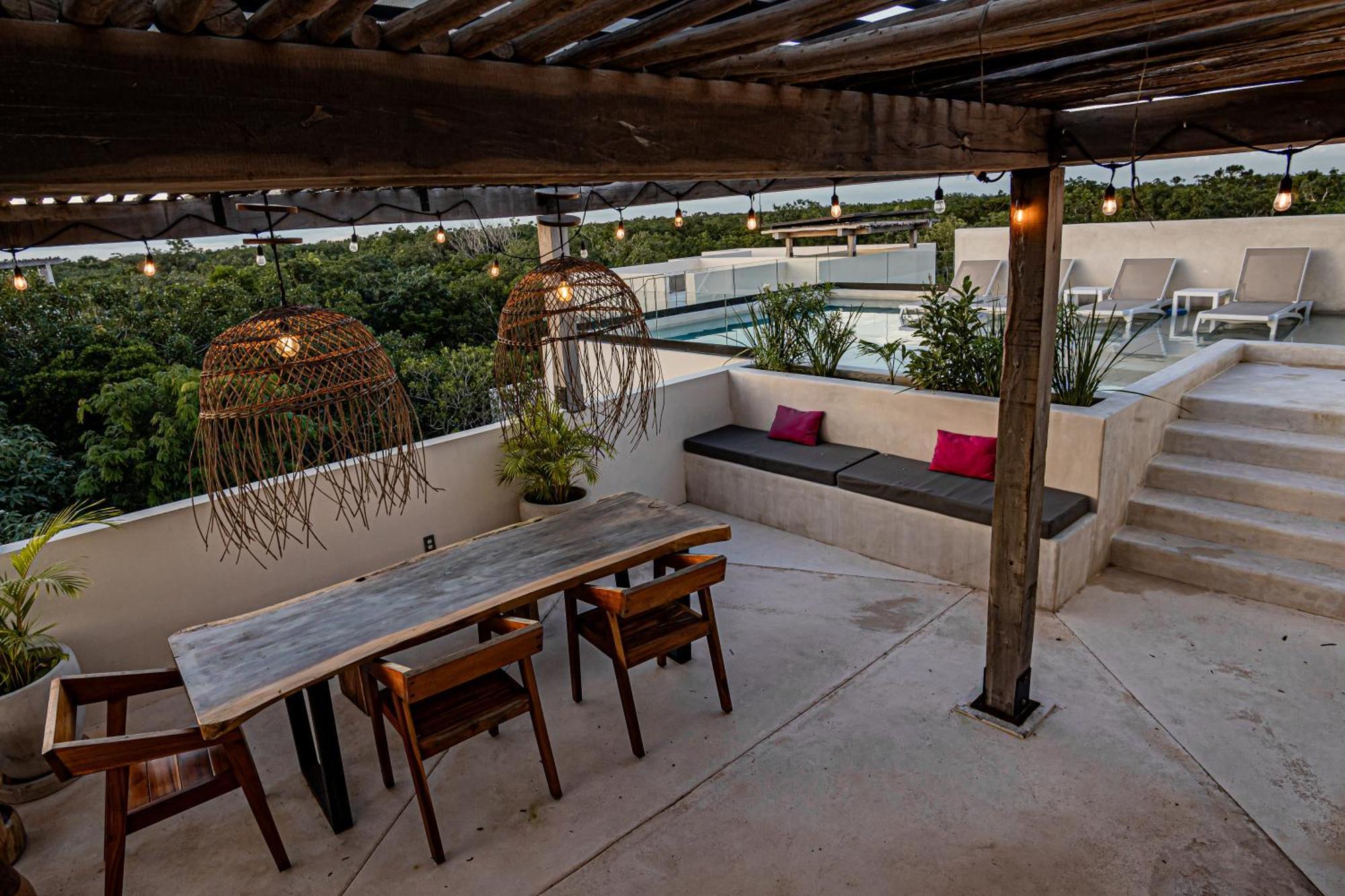 Downtown Delight -roof With Pool & Bbq & Jungle Gym * Tulum