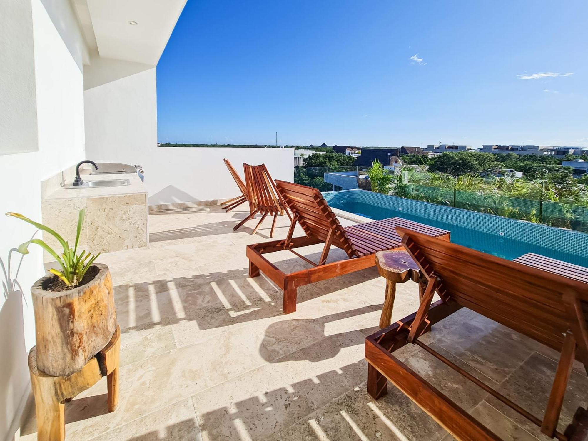 Apartment Sunrise 203 Cozy In Aldea Zama Access!