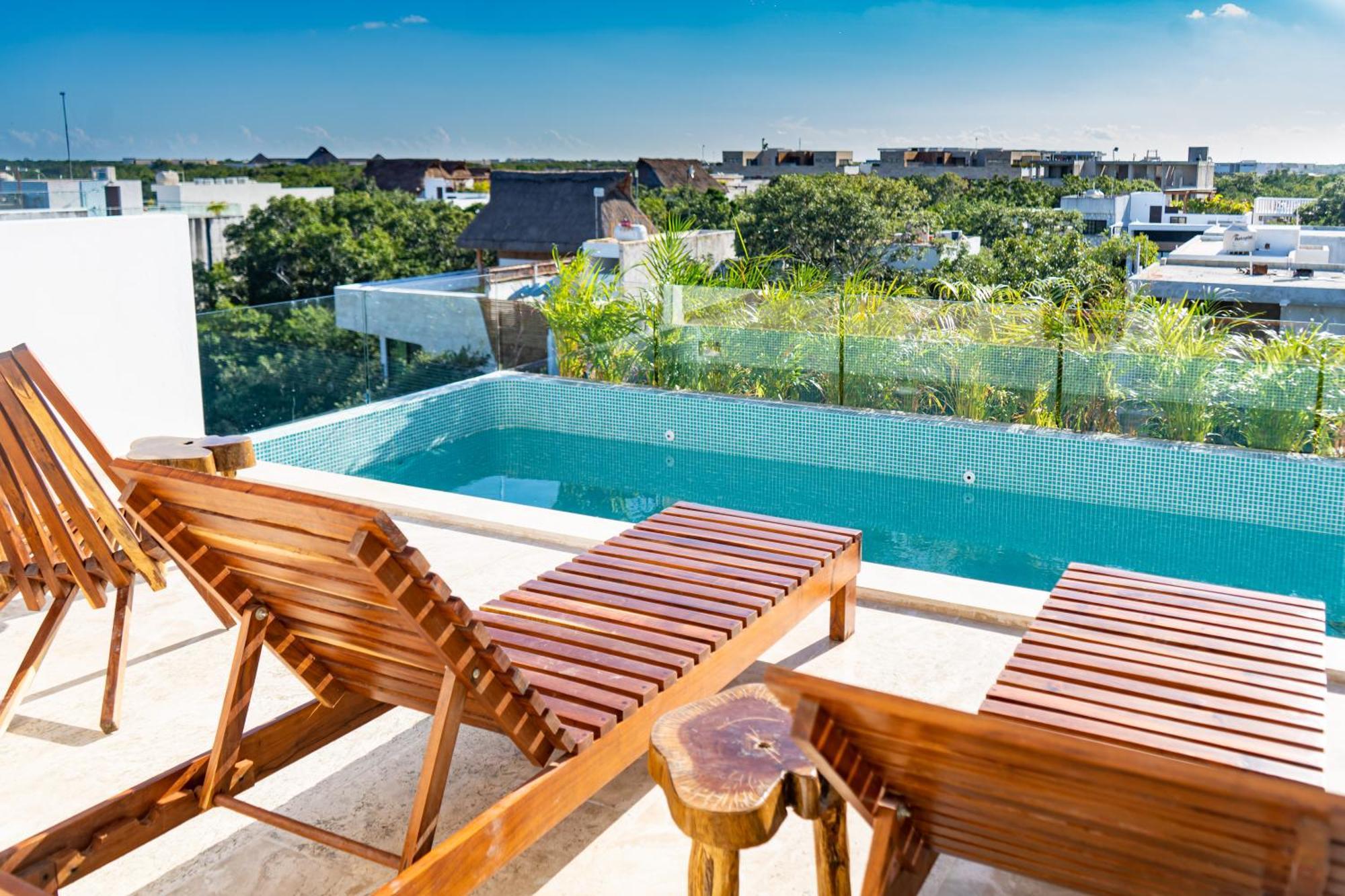 Apartment Sunrise 203 Cozy In Aldea Zama Access! Tulum