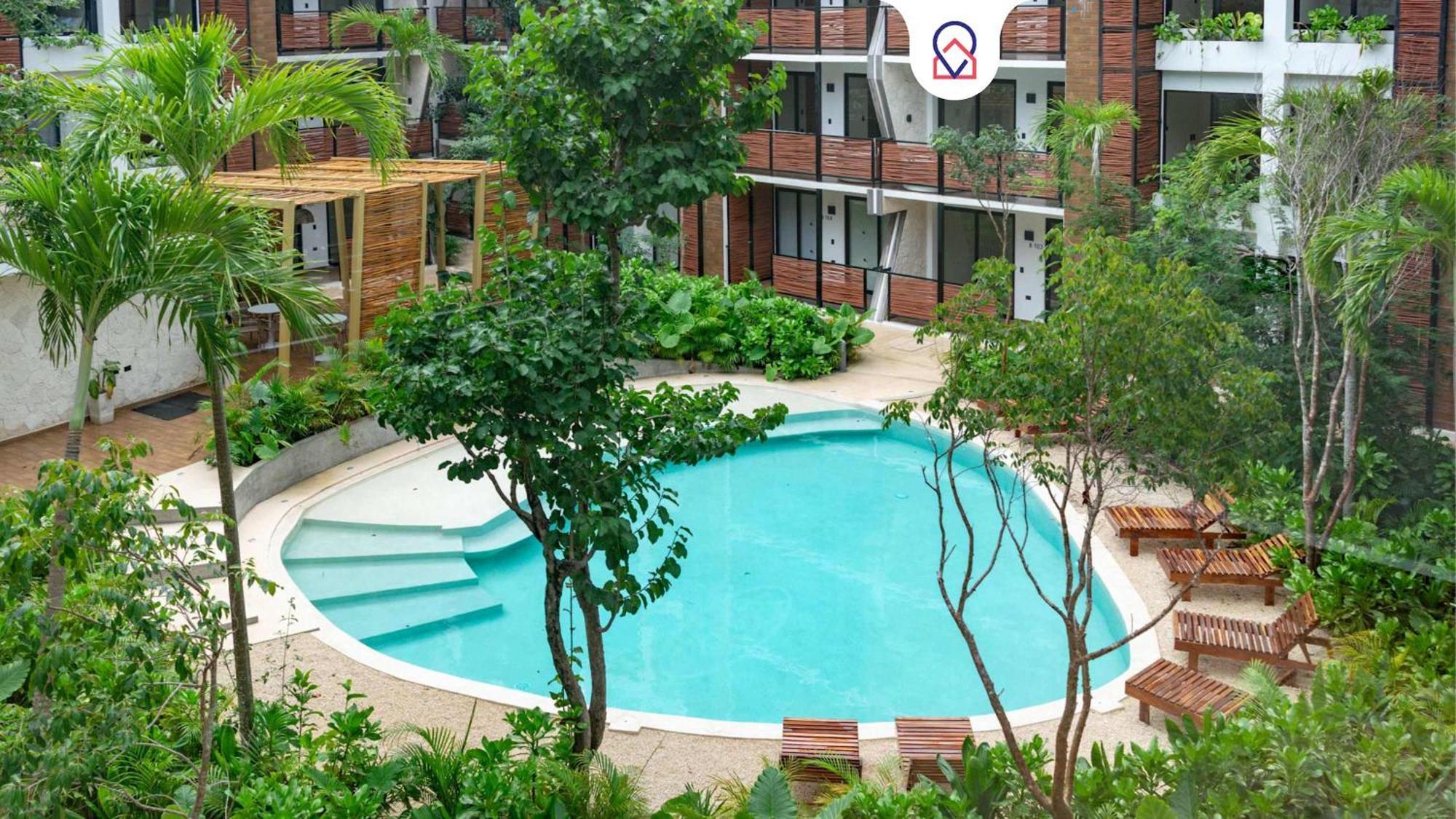 Apartamento Pool & Rooftop In 2 Bedrooms