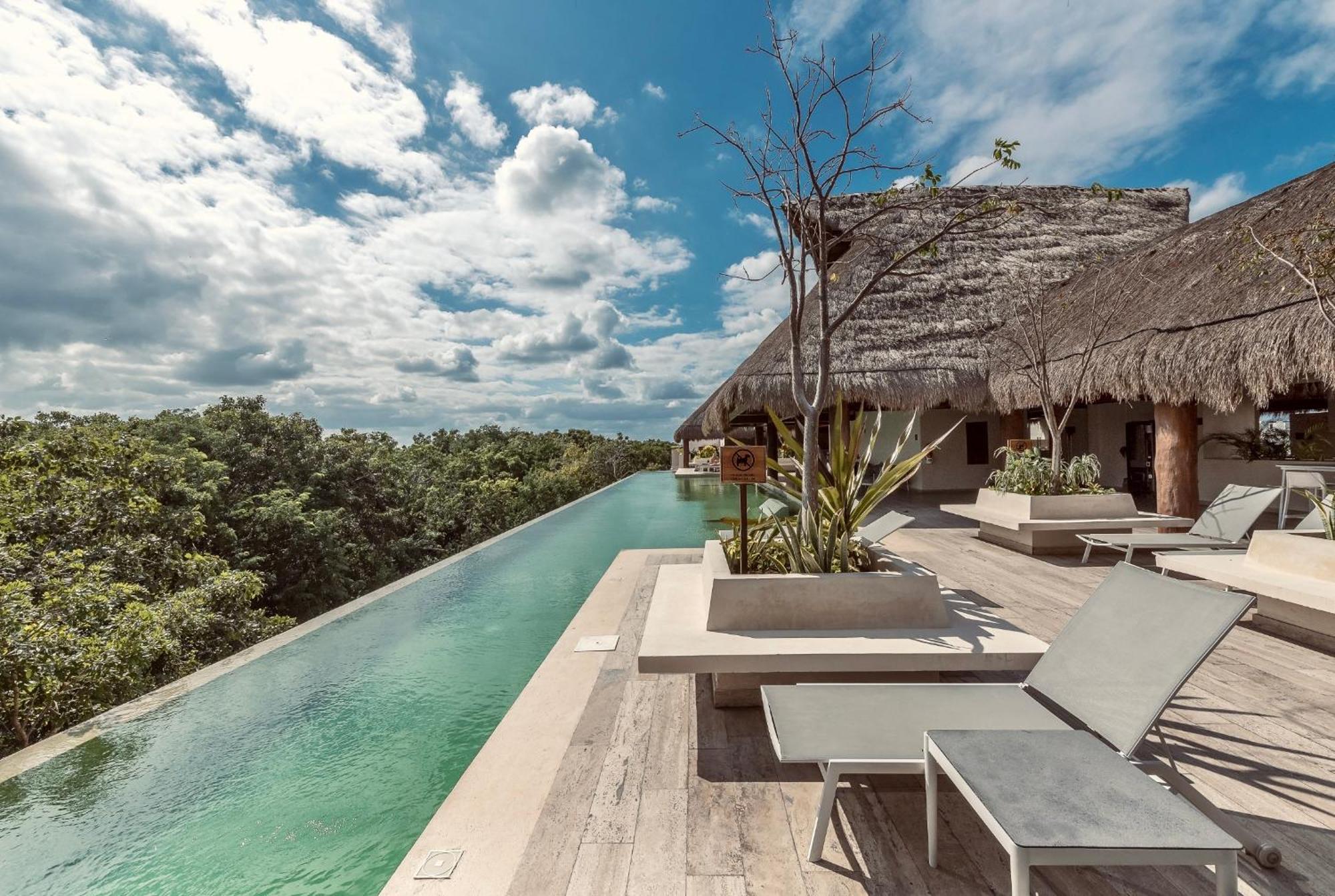 Private & Infinity Pool, King Bed, Sauna, Gym & * Tulum