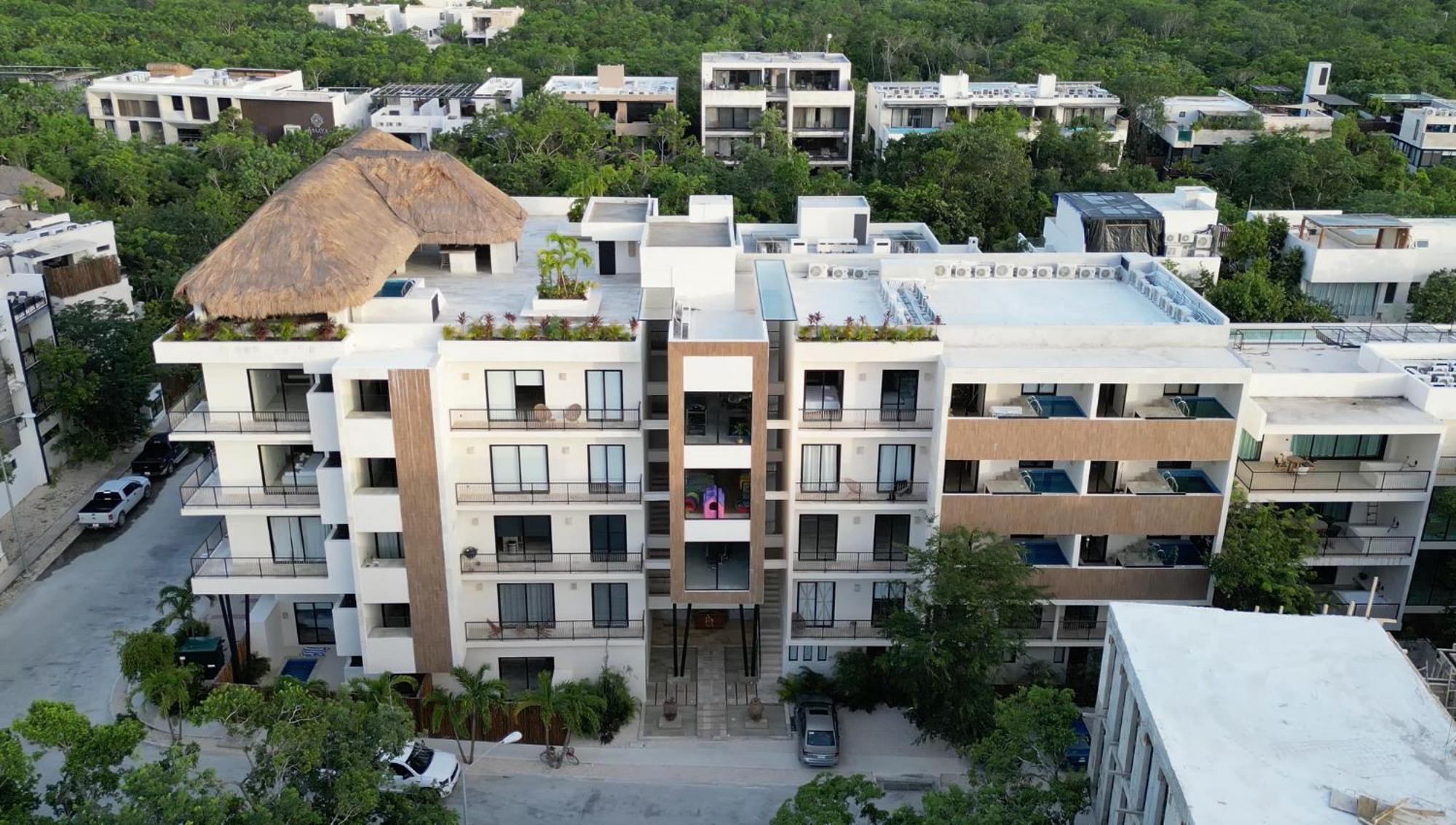 Aldea Zama Loft With Pool 10min Away From The Apartment