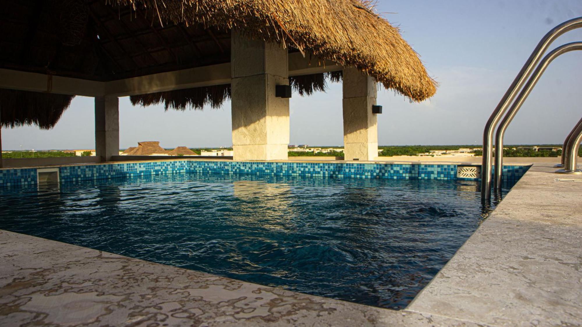 Aldea Zama Loft With Pool 10min Away From The Apartment