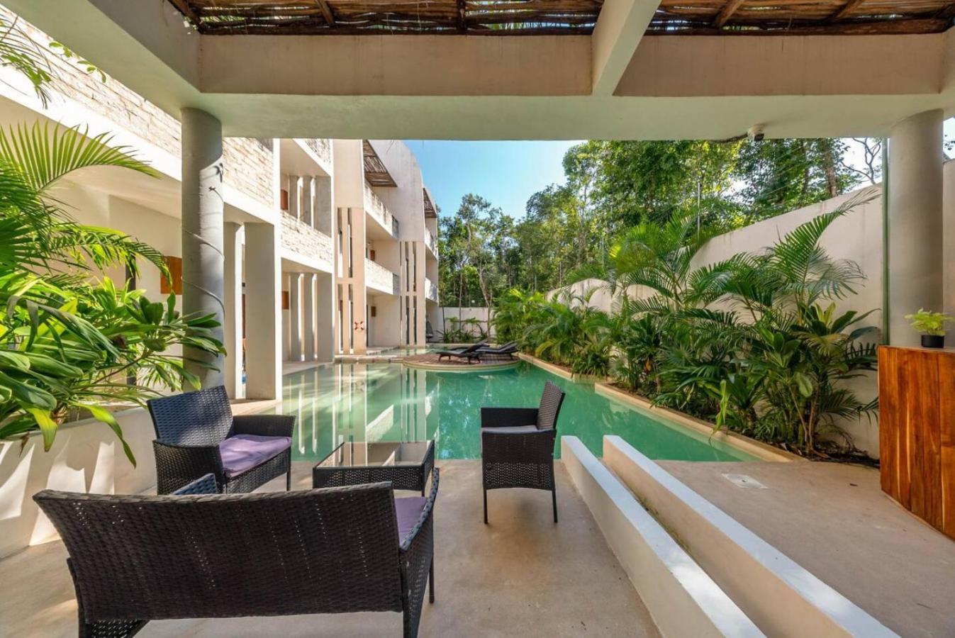 Lux 1 Bedroom With Rooftop Pool In Jungle At Paraiso Holiday home Tulum