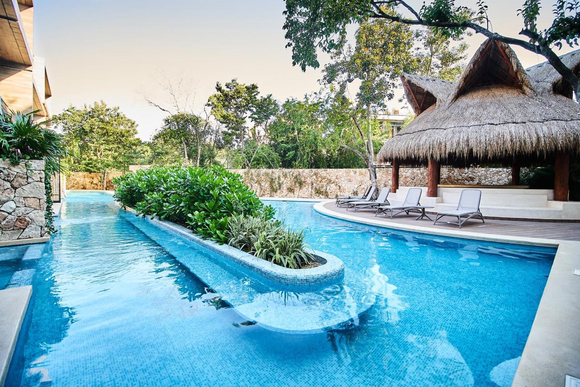 Homely And Equipped 2br With Swim Up Pool In Aldea Zama Apartment Tulum