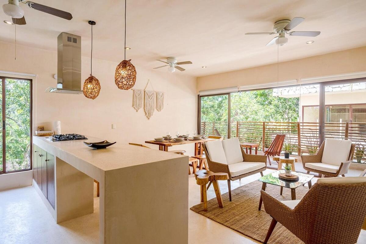 Apartamento Lujoso Departamento Con Amenidades En Nim Selva Norte Tulum
