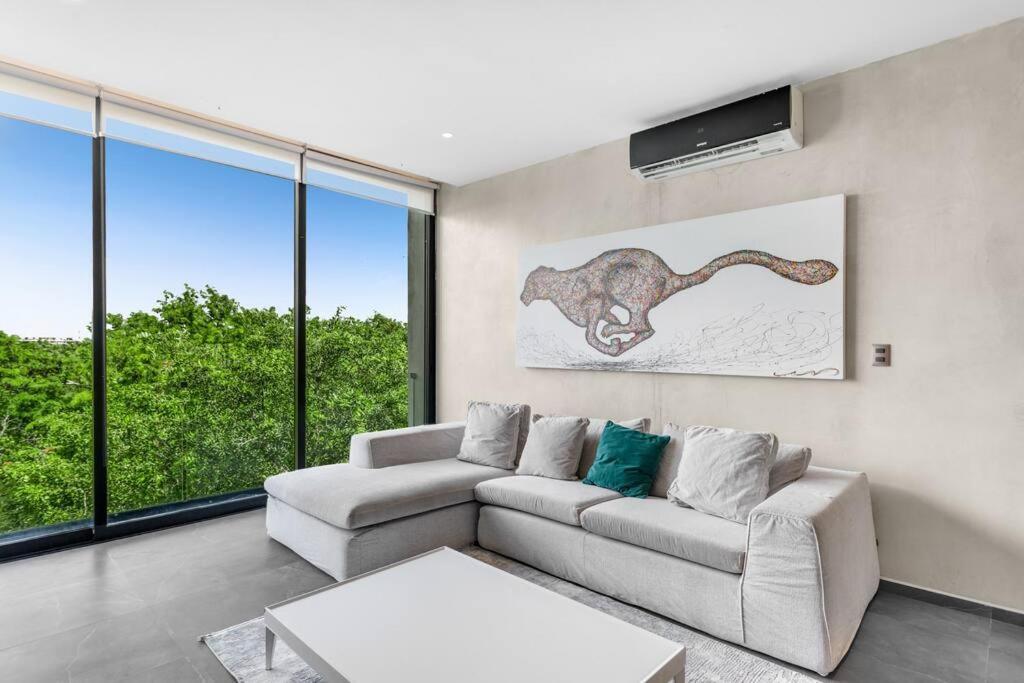 Kite 5 Bed, Self Checkin, Pool, Sleep 14 In Great Neighborhood Apartment Tulum