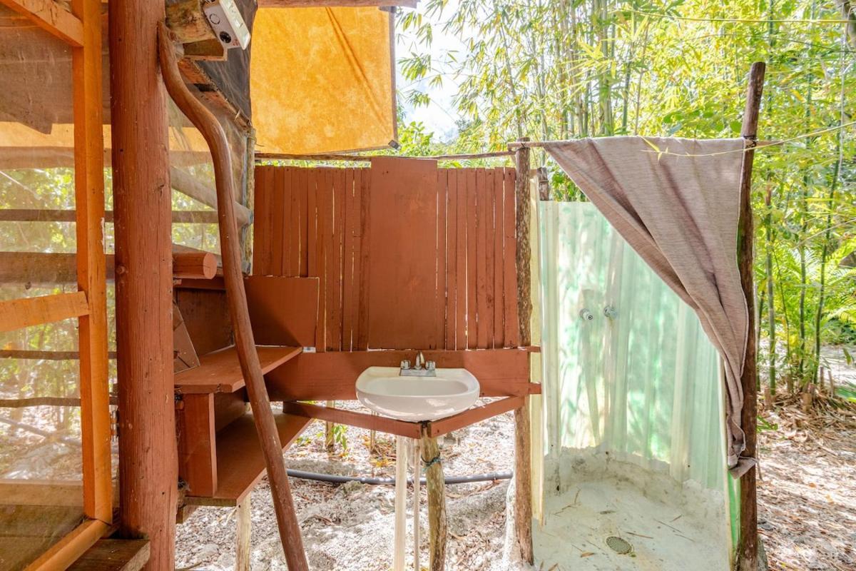 Campsite Zapote En Rancho Jaguares Jungle Retreat *
