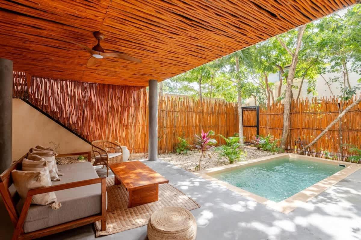 Villa Bambu Con Alberca Privada En