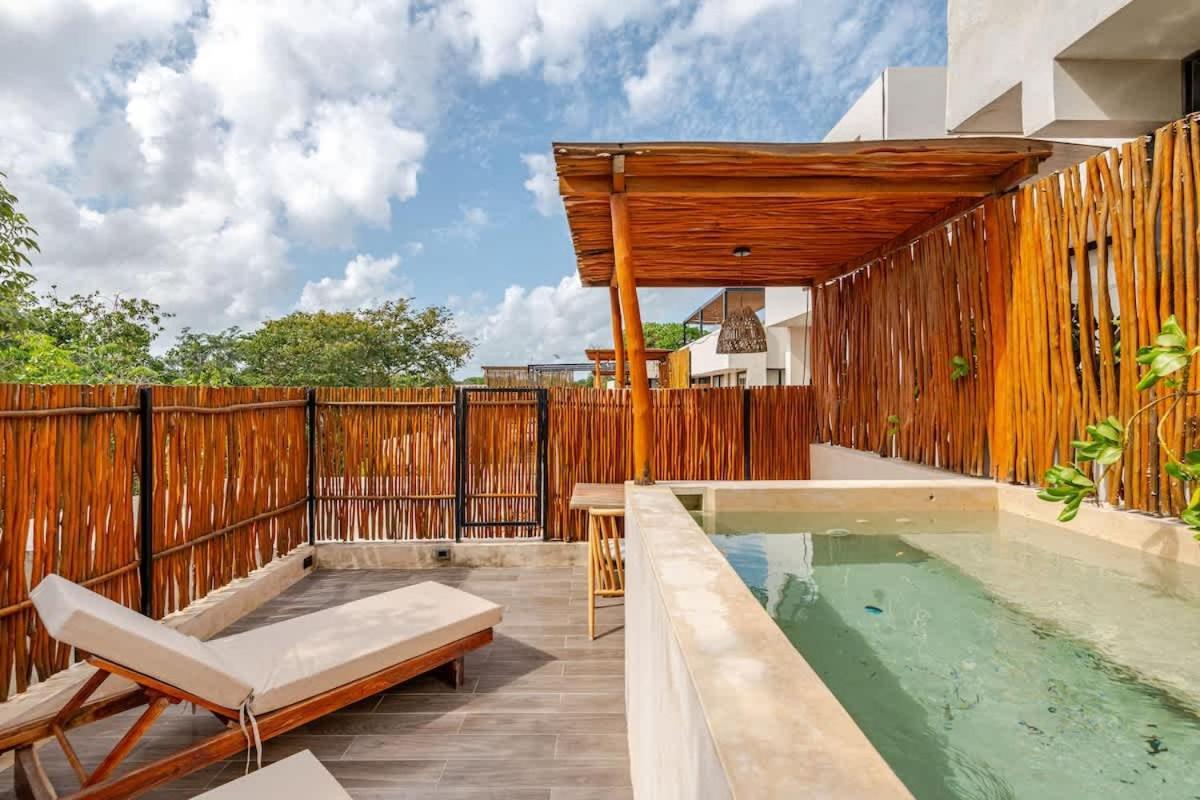 Villa Bambu Con Alberca Privada En *