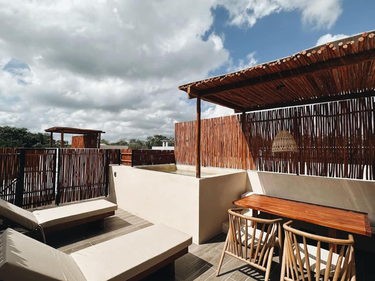 Villa Bambu Con Alberca Privada En Tulum