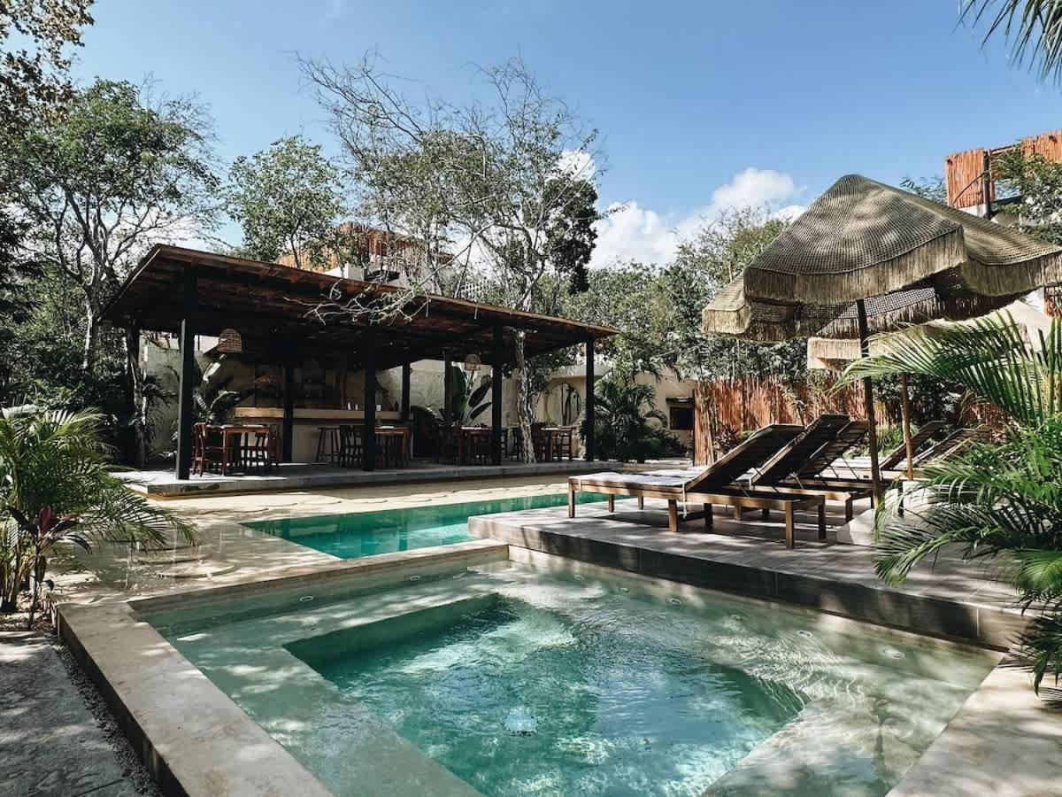 Bambu Con Alberca Privada En Tulum