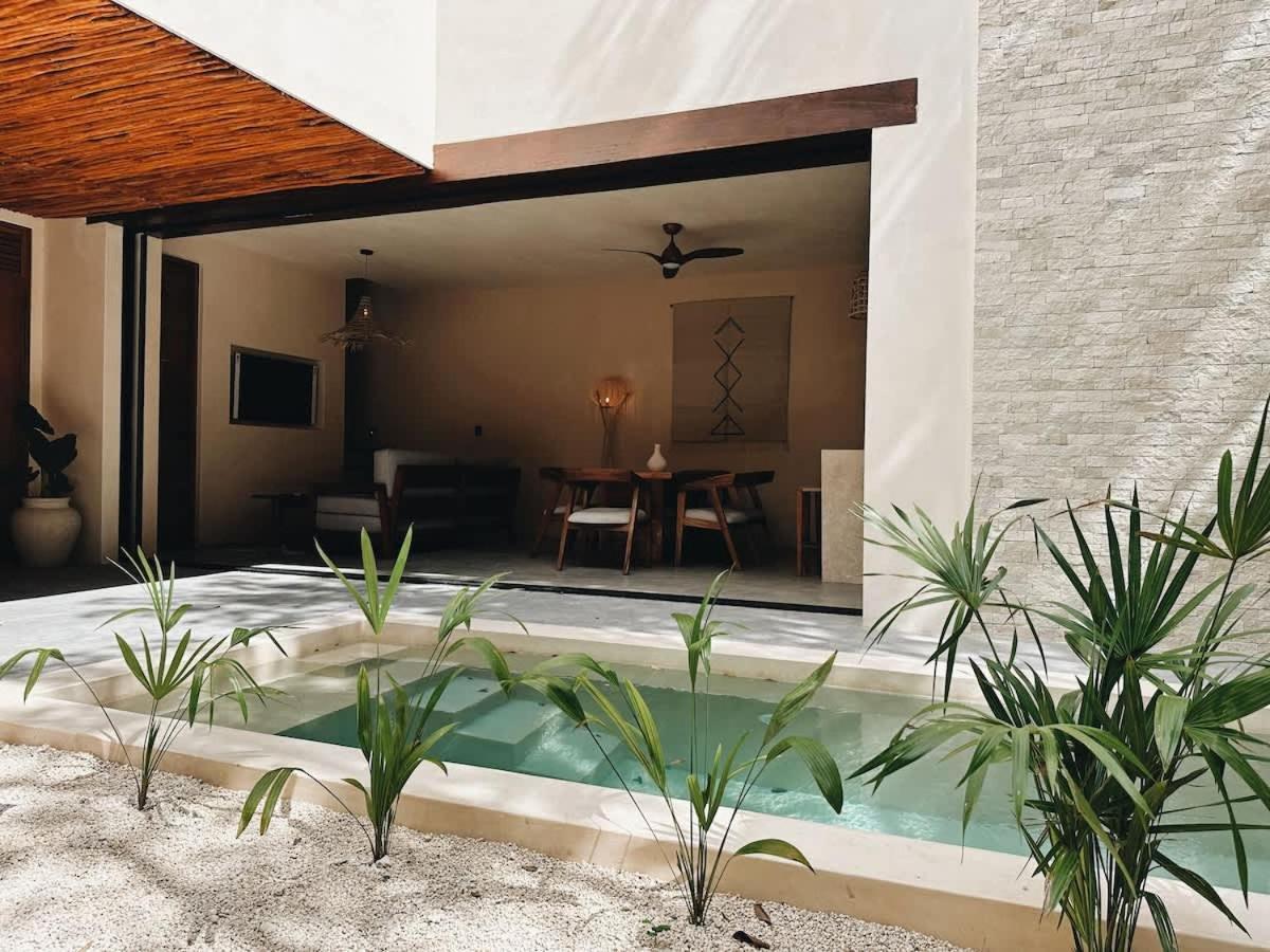Bambu Con Alberca Privada En * Tulum