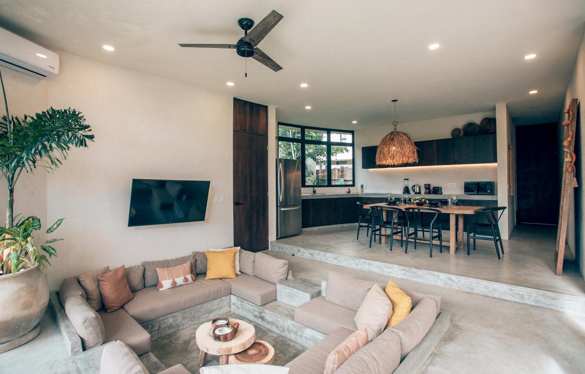 Villa Boho Jungle - Pvt Pool -100mbs- Concierge 7a Tulum