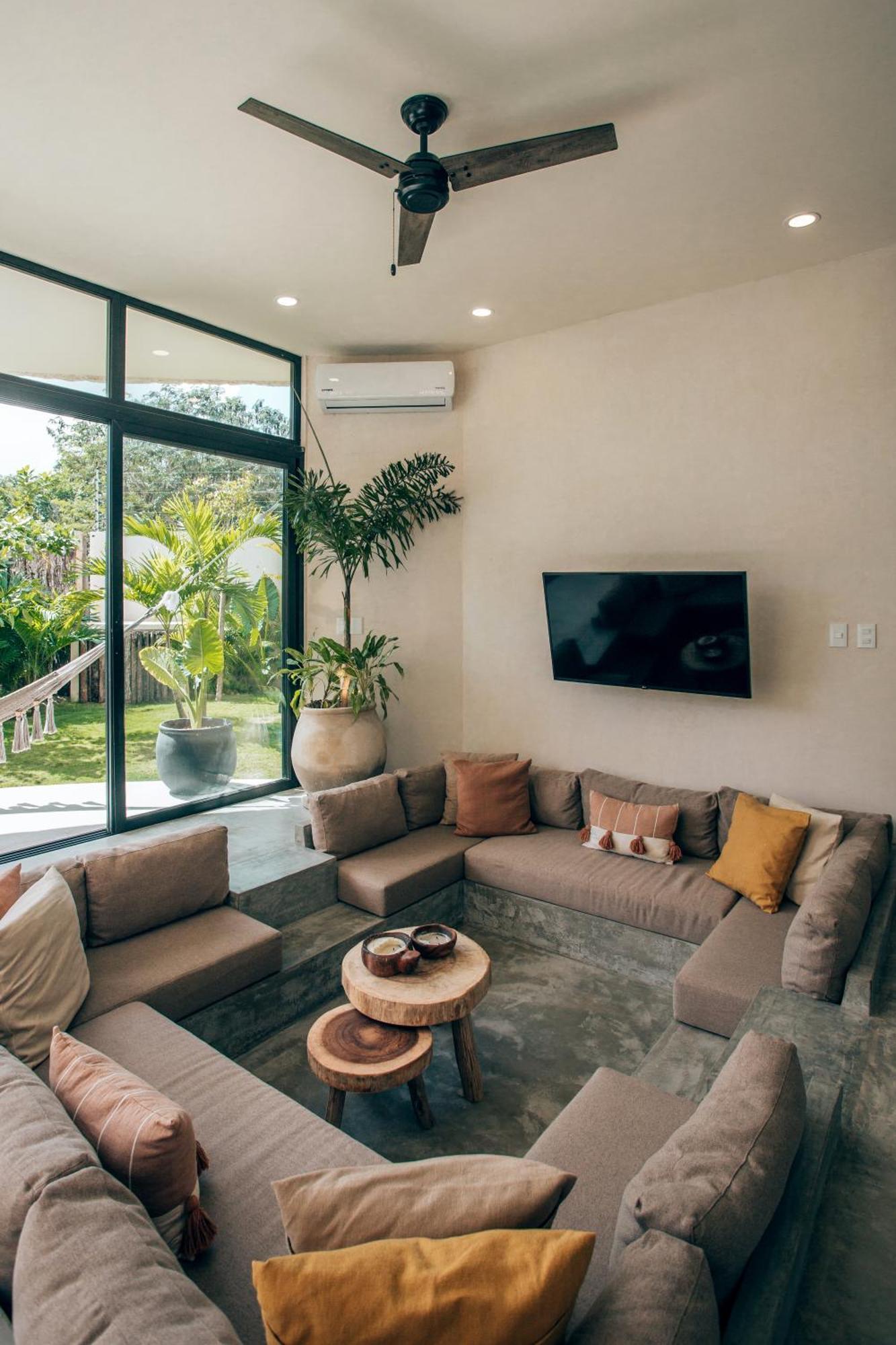 Villa Boho Jungle - Pvt Pool -100mbs- Concierge 7a Tulum
