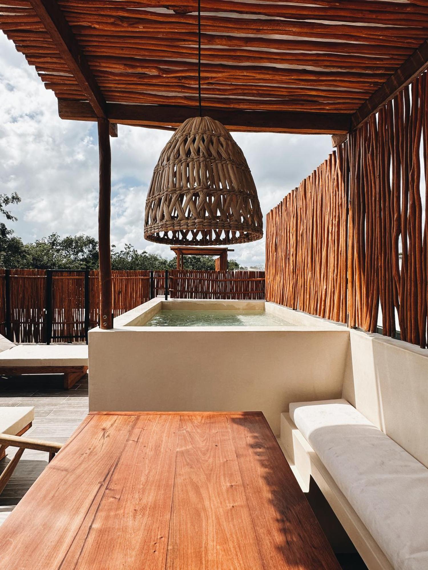 Bambu Con Alberca Privada En Tulum