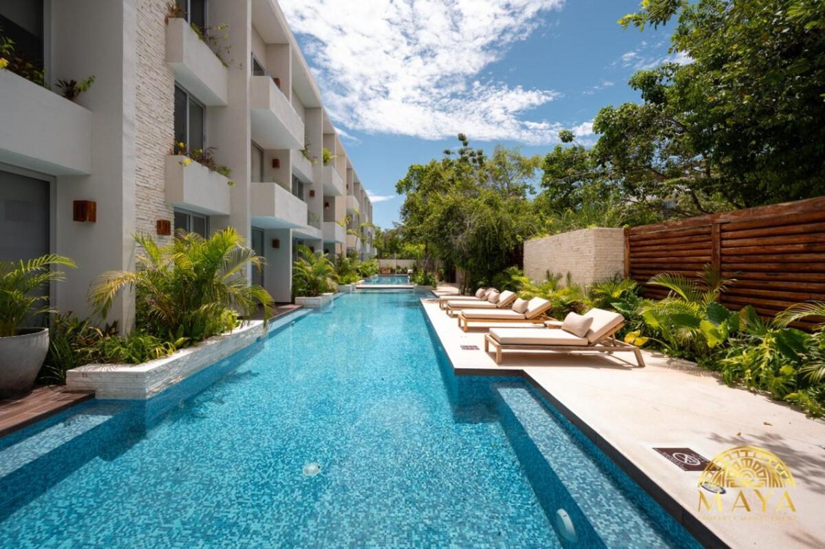 Nhoa 203a Lux 2br Pool View In Aldea Zama * Tulum