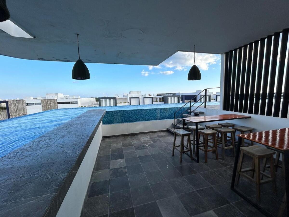 Apartment Aldea Zama With Stable Wifi, Gym And Rooftop Pool Tulum