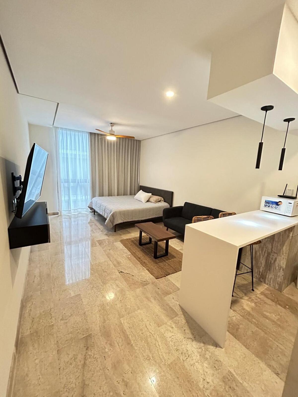 Aldea Zama With Stable Wifi, Gym And Rooftop Pool *