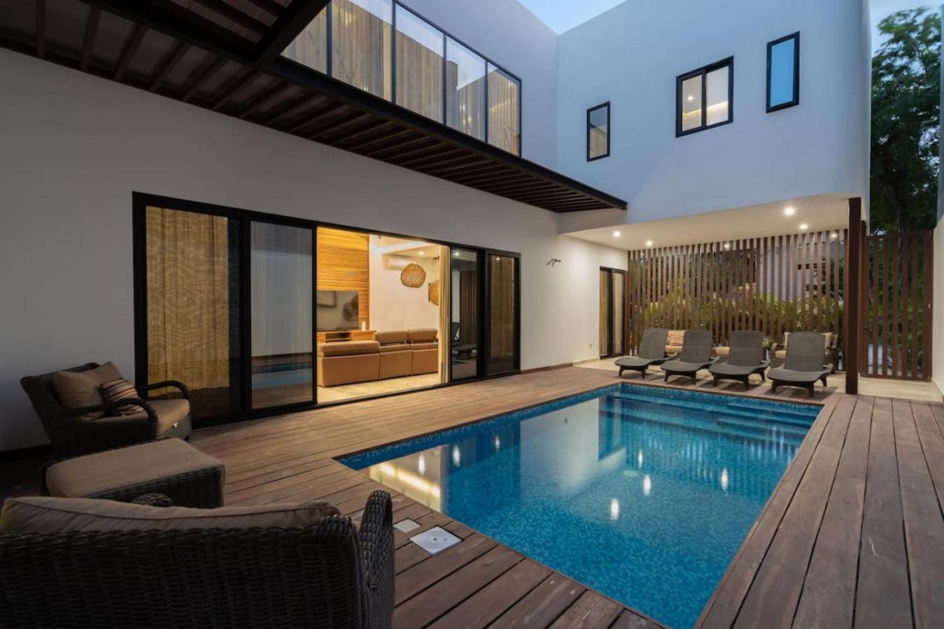 Amalia 5 Bdr W Private Pool In Aldea Zama