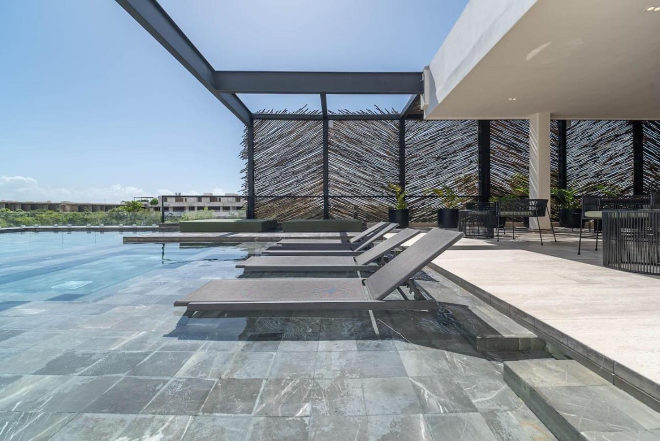 Lux 2br W Rooftop Pool And Close To Holiday home Tulum