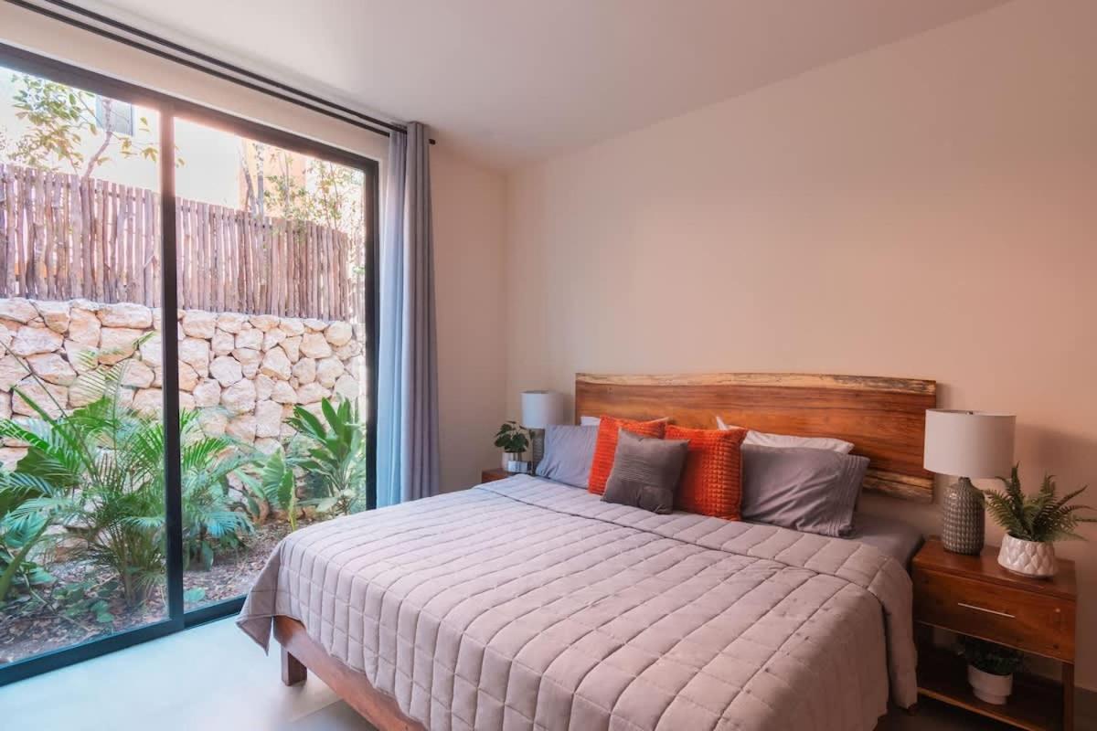 Stylish Duplex Lower Level 2-br Wifi Pool Gym * Tulum