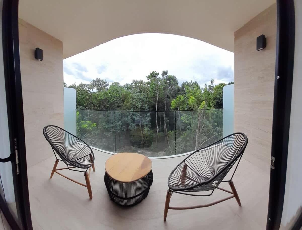 Apartment Hyde Office Master King With Common Rooftop Pool Gym Wfi Tulum