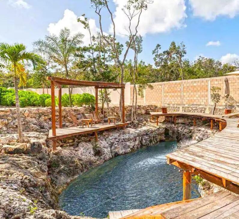 Family In The Jungle With Cenotes And Big Pool * Tulum