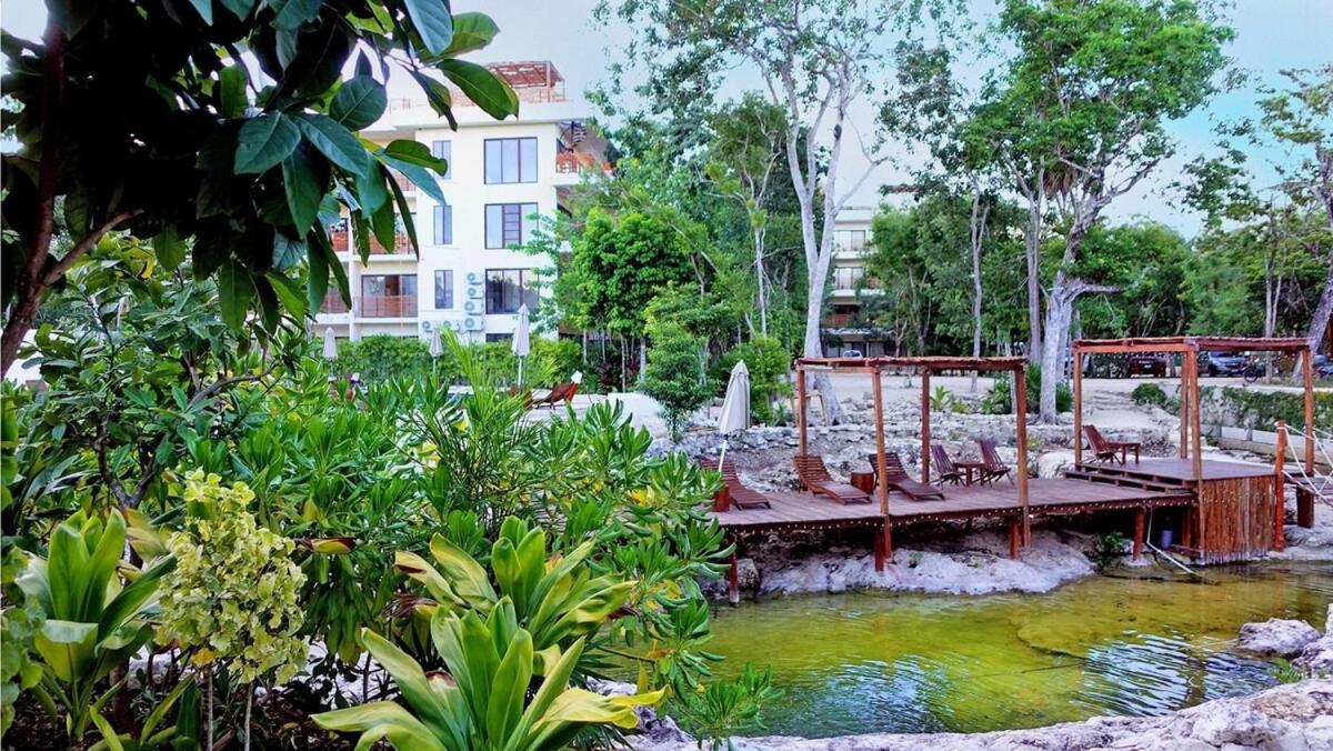 Family In The Jungle With Cenotes And Big Pool
