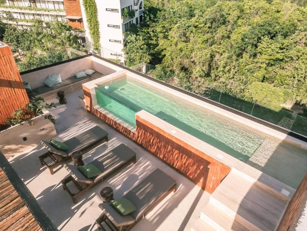 Xaana Private Pool 2 Bed Wifi 300 Mbps Rooftop Apartment Tulum