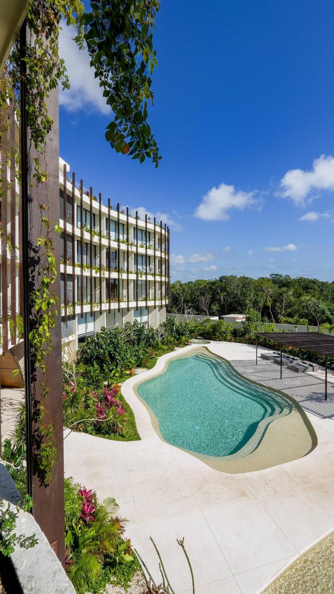 Apartment Loft Izel Sleeps 4 With Club Access, Close To La Veleta Tulum