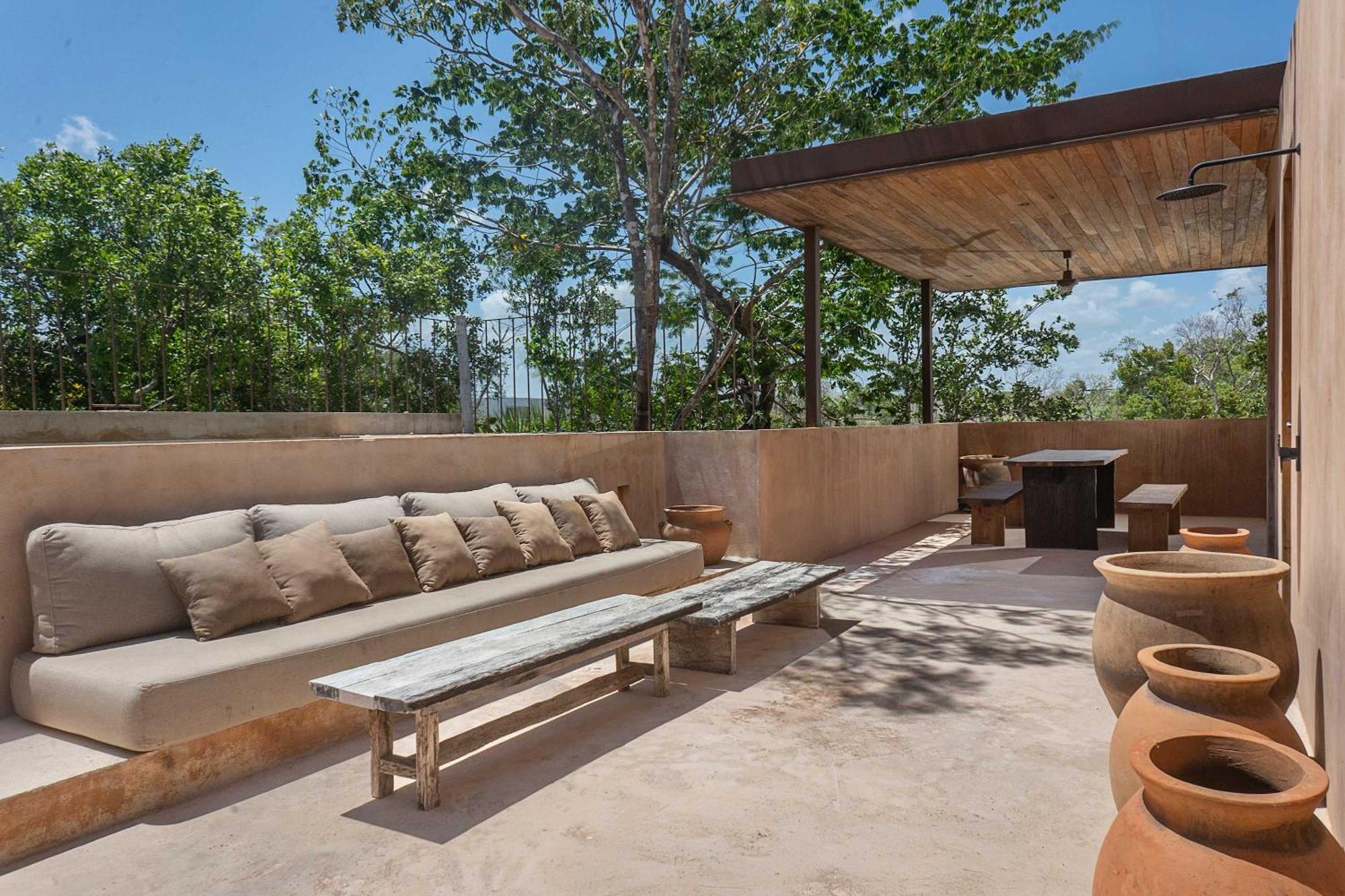 Holiday home Boho Organic 3br Villa, Gated Community, Rooftop Tulum
