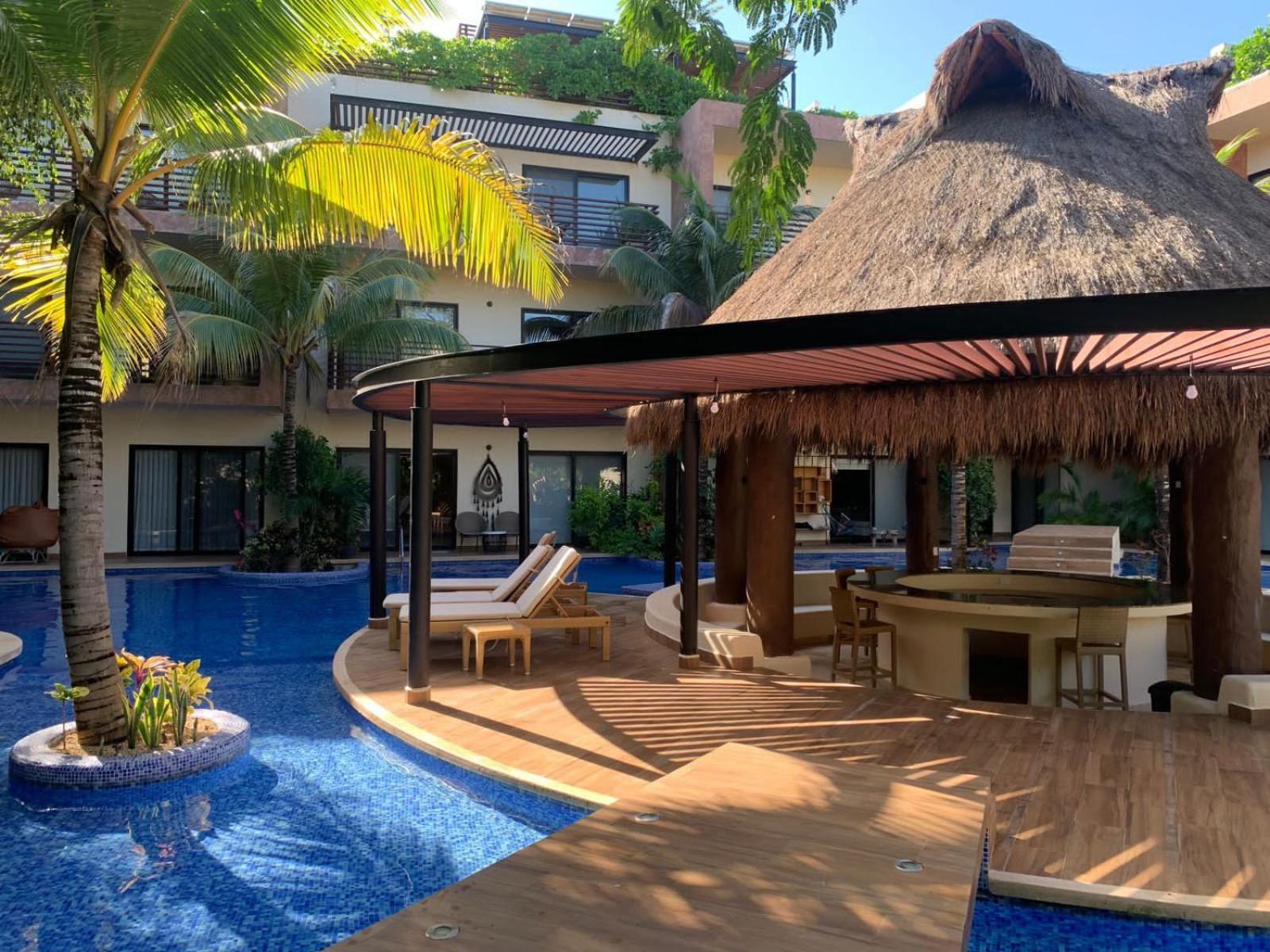 Casa De Lujo Ka'an Maya Acceso Swimup A La Piscina Casa de férias Tulum