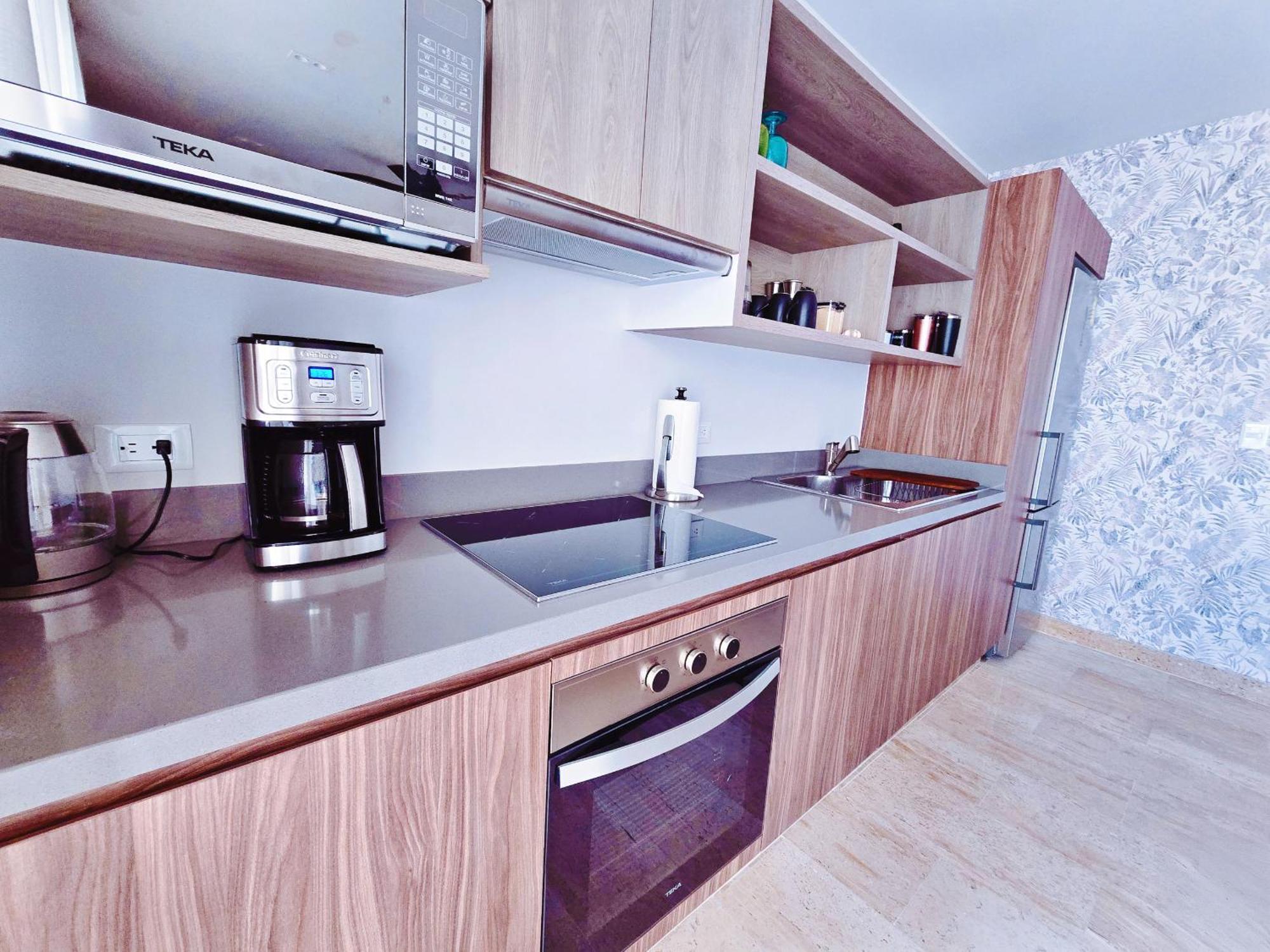 Apartment 1 Bedroom With King Bed And Balcony With Amenities View