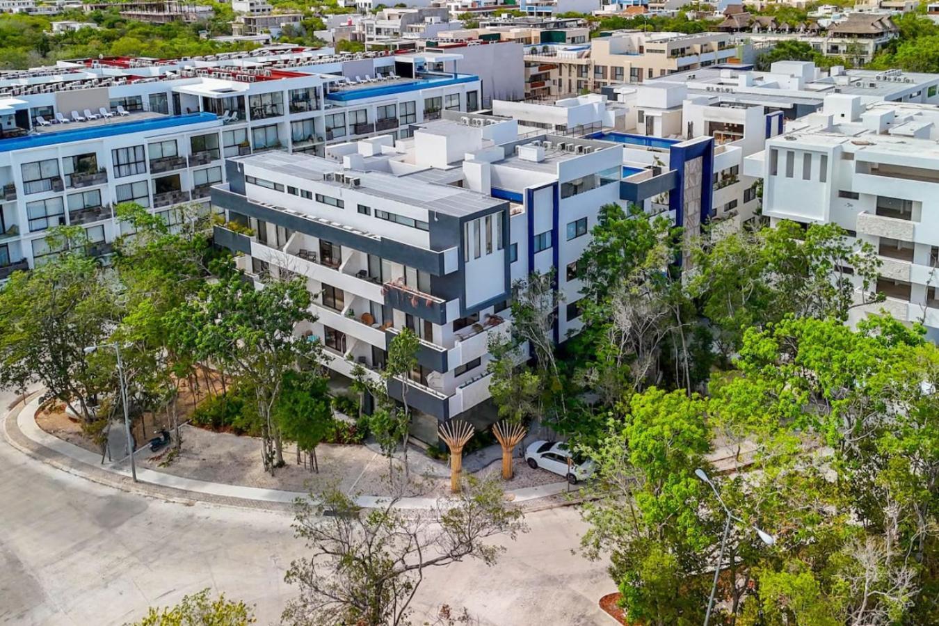 Lux 2 Bd W Balcony, Rooftop Pool In Aldea Zama * Tulum