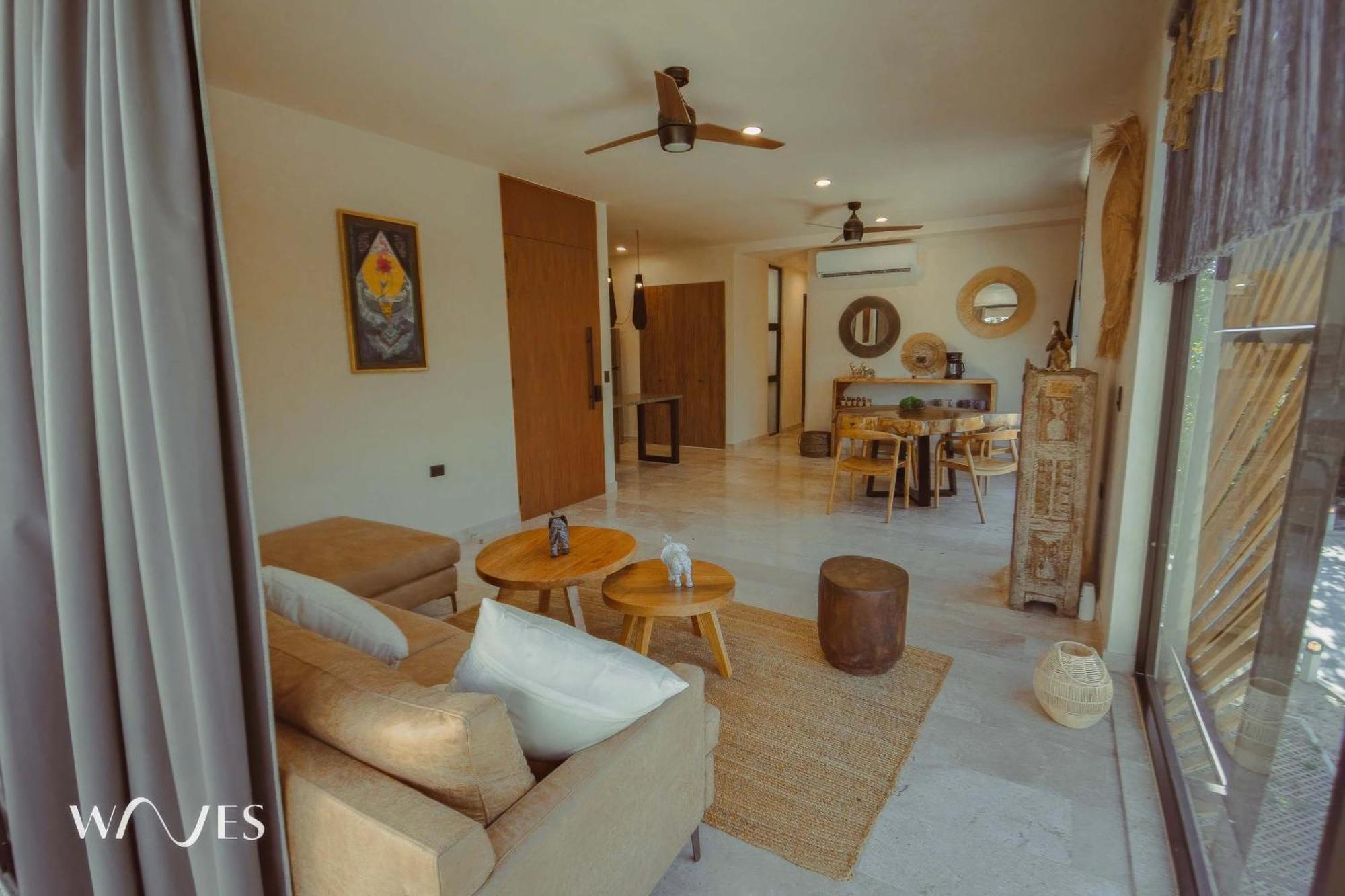 Modern 2br Oasis With Pool Views At Chaan Ha Apartment Tulum