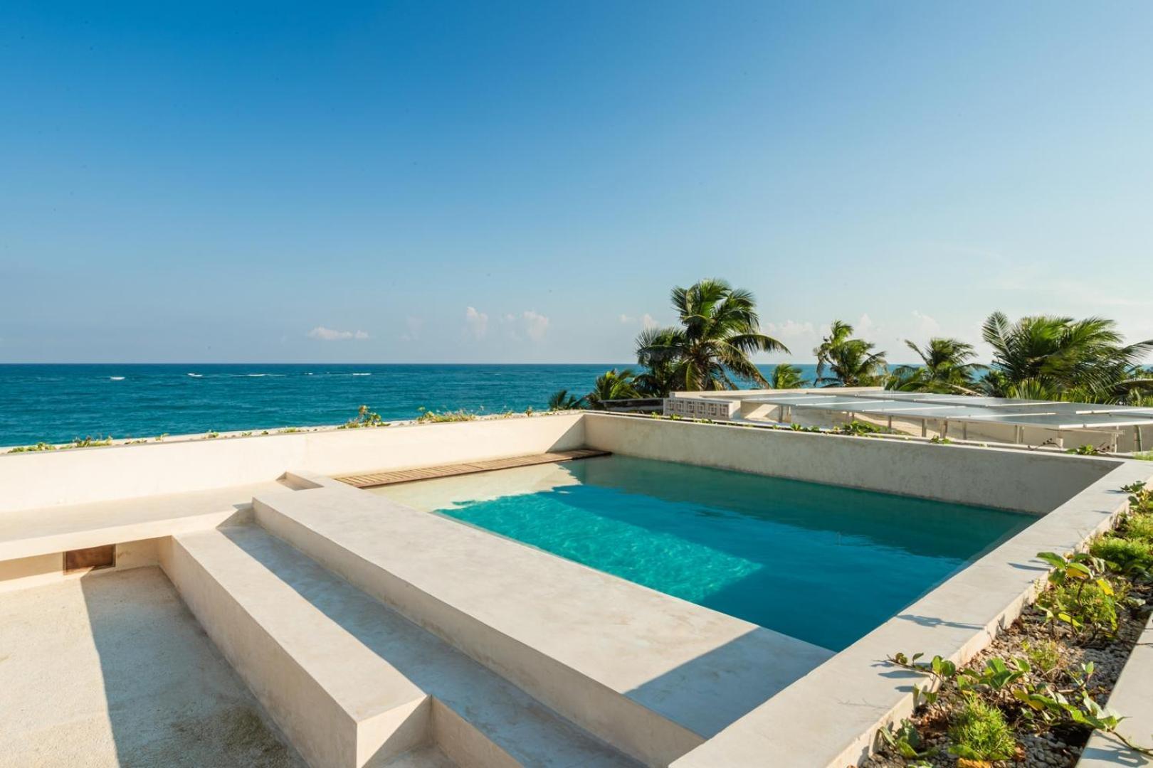 Anana Casa Kaab Kaan Rooftop Pool Beachfront Villa Tulum