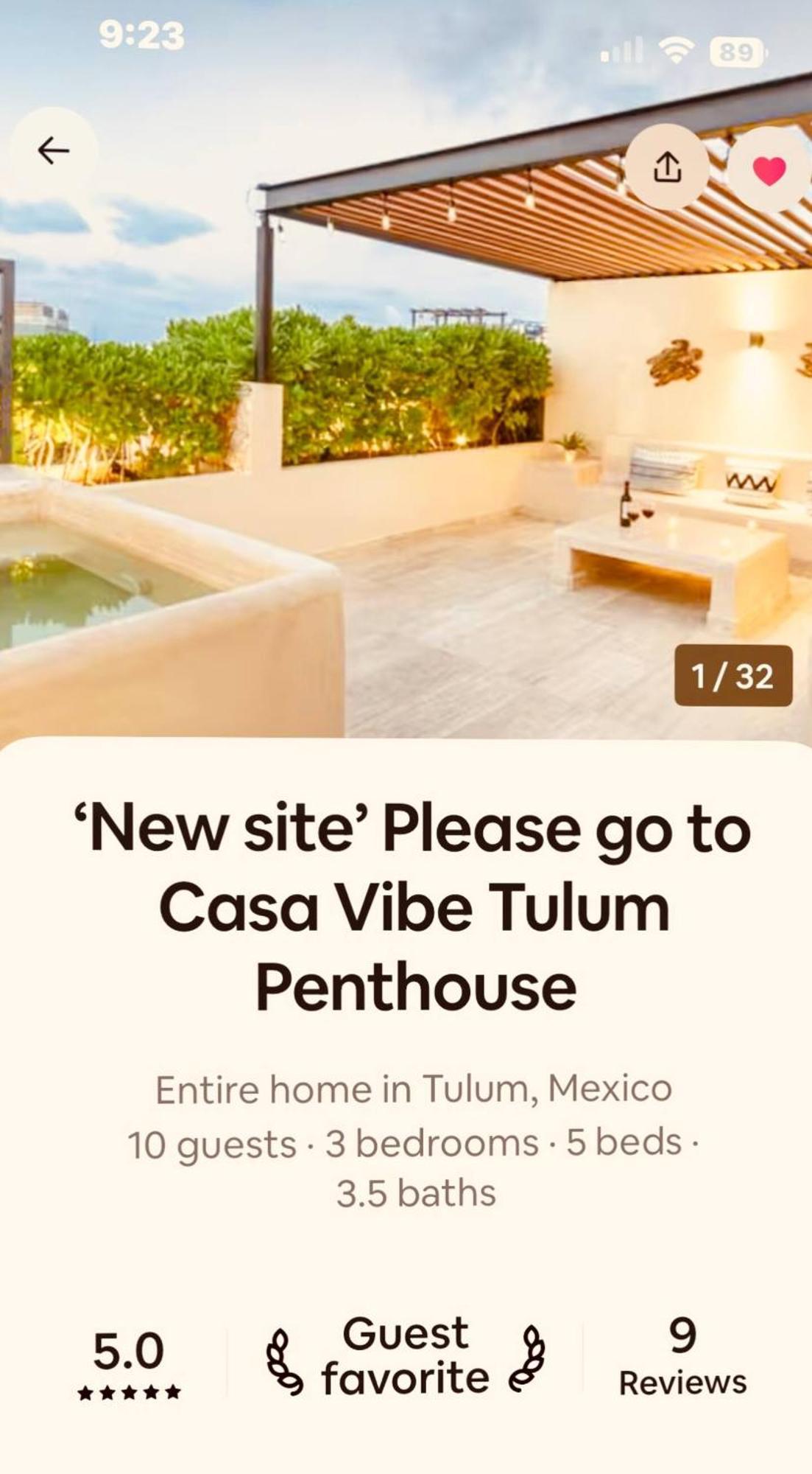 Casa Vibe Tulum Penthouse, Private Pool & Terrace Сasa de vacaciones