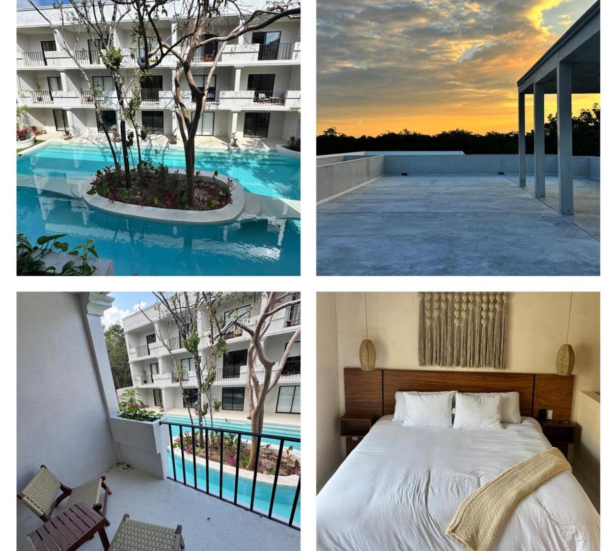 Jungle Loft With Pool And Rooftop Near And Cenotes And Dowtown! Fast Wifi! Perfect For Expats *