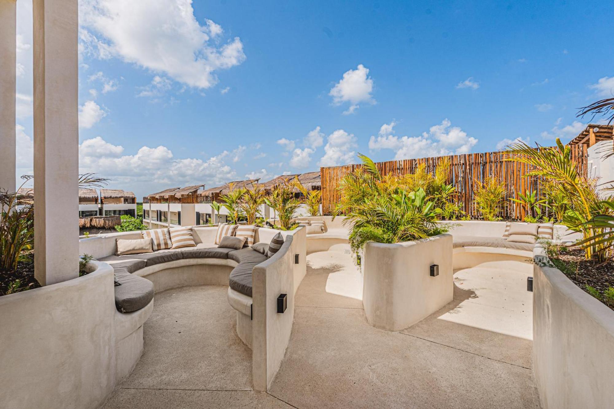 2 Bedroom Bliss Stunning Rooftop Gym Osmosis Desk Apartment Tulum