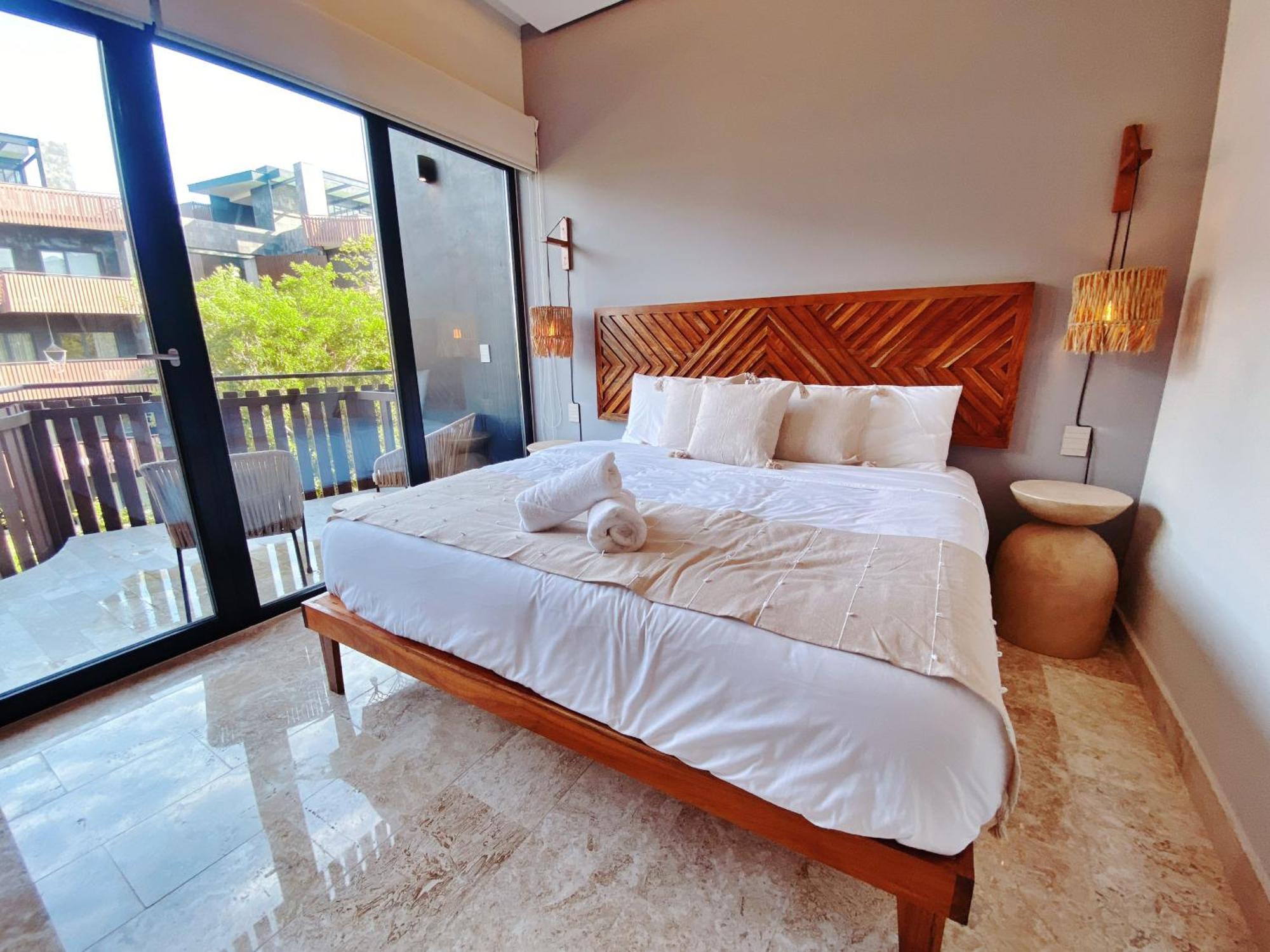 1-bd With Ocean View Rooftop Pool * Tulum