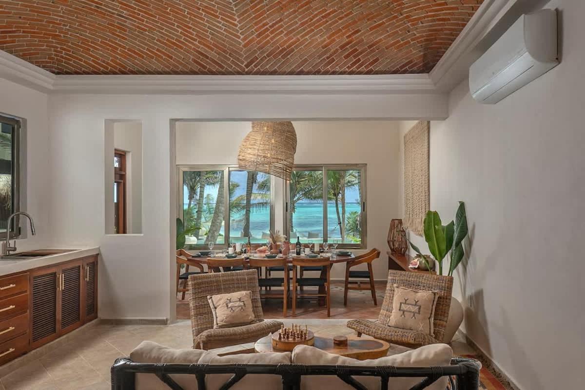 New 3br Private Beachfront With Pool At Soliman Villa *