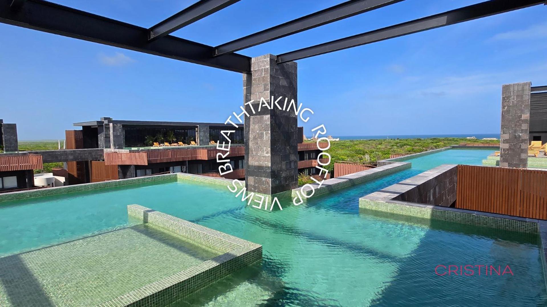 2br - Filtered Water - Steps To Free & Jaguar Park Apartment Tulum