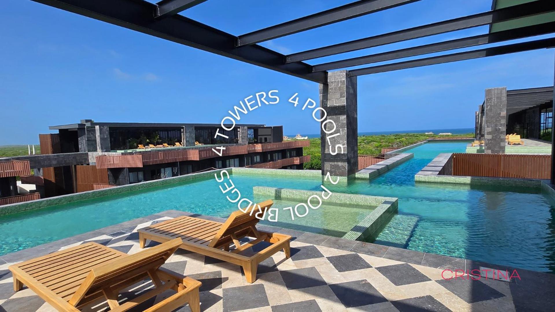 Apartment Escape - Private Tub, Free Bikes & Tulum